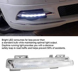 Aramox Car Daylight Lamp,Car ABS DRL Daylight Lamp Light Fit for W204 W212 R172 2049068900 2049069000 (Right)