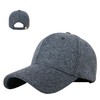 W&C Men's Cap, Large Size, Brim, Deep, Wool, Felt, Adjustable