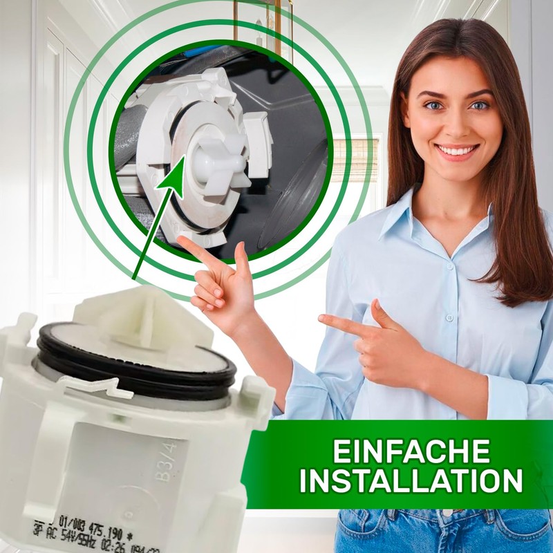 Dishwasher Drain Pump 54V 50Hz/60Hz Original Code 00620774 for Bosch