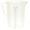 M.T. Torimatsu AS ONE MTI Polypropylene Measuring Cup 5.0L Made