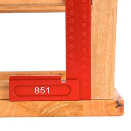 Positioning Squares 90 Degree Right Angle Clamp Aluminum Alloy Woodworking Carpenter Tool 0-200mm(851 Right Angle Ruler)