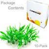 Comsun 10 Pack Artificial Aquarium Plants, Small Size 4 inch