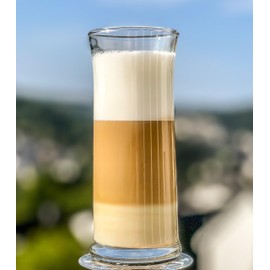 Topkapi Verano 250.622-piece iced coffee glasses, latte coffee glasses, milkshake glasses, frappe glasses, latte macchiato glasses, 300 ml, height 15.7 cm