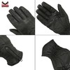 Hugger Ladies Lightly Lined Water Resistant Leather Motorcycle or Driving