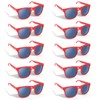 NICO Europe 10 x Sunglasses for Men & Women, 100%