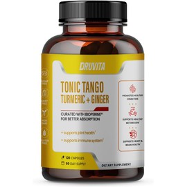 Druvita 120 Tonic Tango Turmetic + Ginger capsules