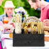 Marsui Paper Plate Dispenser, Paper Plate Holder for Kitchen Counter