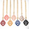 ZENZII Colorful Deco Pendant 2-in-1 Necklace with Toggle - Long