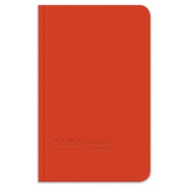 Elan Publishing Company E64-8x4M -6 Mini Field Surveying Book 4 ⅓ x 7, Bright Orange Cover (Pack of 6)