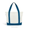 Ecoright - Bolsa de lona para mujer con cierre y