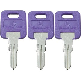 3 Pack of Global Link RV Keys Select Your Key Code (G317)