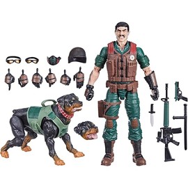 G.I. Joe Classified Series #113, Mutt & Junkyard, Collectible 6-Inch Action Figure & Pet with 16 Accessories