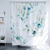 LIVETTY Leaves Shower Curtain 180 x 180 cm Green Leaf