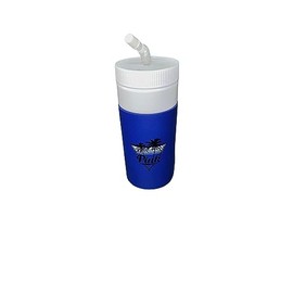 Victoria's Secret Pink Insulated Water Bottle Color Blue Size 32Oz New