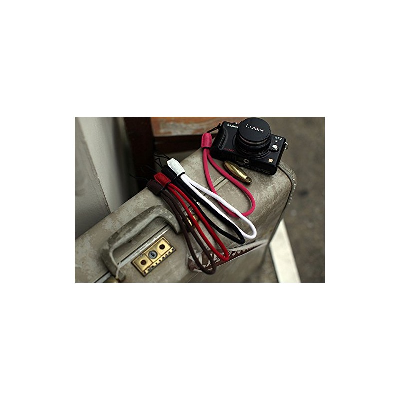 Gariz GARIZ DD-WSP2 ミラーレスカメラ用リストストラップ レッド