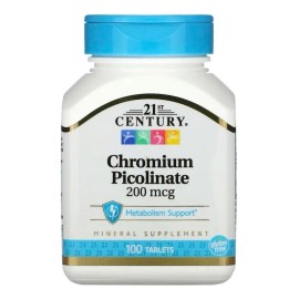 Picolinato De Cromo 100 Capsulas Chromium Picolinate Eg Cc53 Sabor Nd