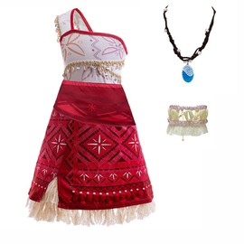 Princess Costume for Girls Toddler Deluxe Shell Tutu Tassel Dress Birthday Party Fancy Dress Up Outfits(100, Style 2)