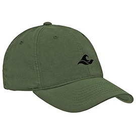 Koloa Surf Company Company Wave Unstructured Dad Hat (Olive/Black)