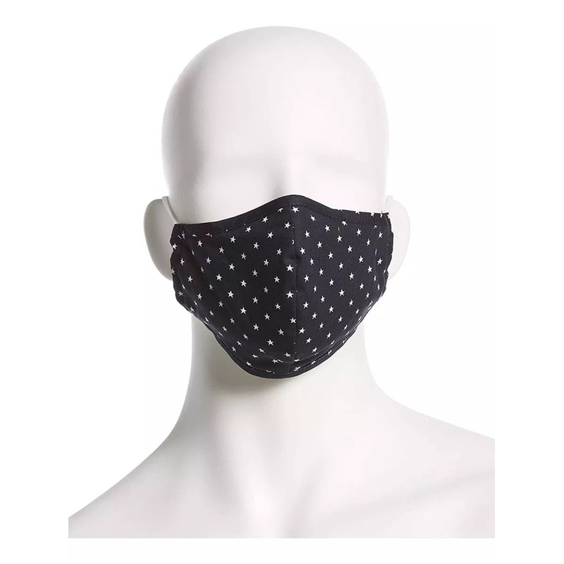 Perry Ellis Standard Reusable Rounded Woven Fabric Face Mask