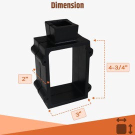 Simond Store 2 Part Sand Casting Mold - Cast Iron Casting Flask Mold for Jewelry Making Supplies for Metal Casting, Metal Casting Molds, Petrobond Casting Sand