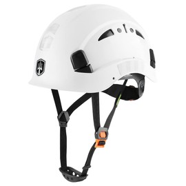 GREEN DEVIL Safety Helmet Hard Hat Adjustable Lightweight Vented ABS Work Helmet for Men and Women 6-Point Suspension ANSI Z89.1 Approved Ideal for Industrial & Construction
