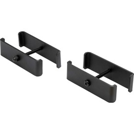 Takasho MNO-K03 Lattice Hardware, For Woody Fence Pillar Fixing Bracket, For Straight Connection, Black