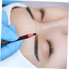 OHPHCALL Waterproof Eyebrow Pen 10pcs Set Brow Pencil Eyebrow Spoolie