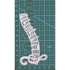Musical Notes/Sheet Music Metal Cutting Die, Musician, Stencil, Card Making,