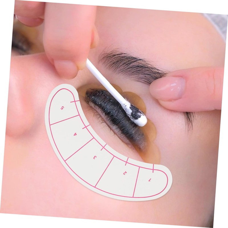 Beavorty 10sheets Accurate Eyelash Stickers Scales under Eye Pads for