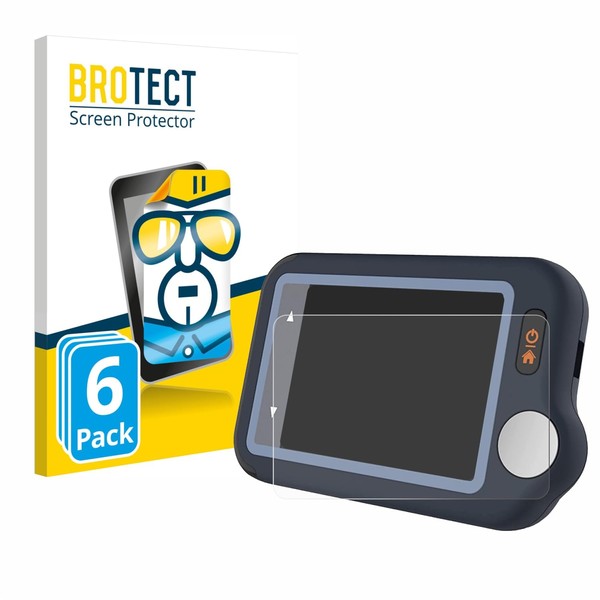 BROTECT (Pack of 6 protective films for Wellue Pulsebit EX
