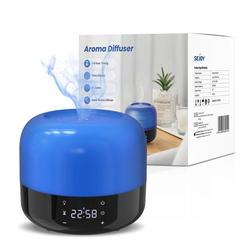 SEJOY Essential Oil Aroma Diffuse Aromatherapy Ultrasonic Humidifier Vaporizer