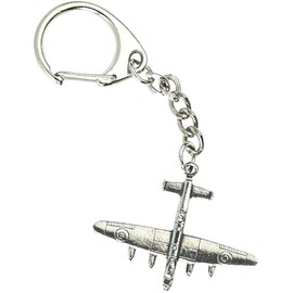 Lancaster Bomber Key-Ring, Keyring, lead free fine english pewter