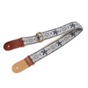 Ukulele Strap Embroidery Style Retro Metal Buckle Adjustable Breathable Shoulder