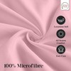 Rohi Pink King Size Flat Sheet Microfibre – Ultra-Soft, Durable,