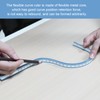 Smgda Flexible Curve Ruler 12 Inch Ruler Bendable Curve Template,