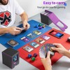 Euqvunn Deck Box con finestra display, contiene fino a 130