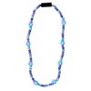 FlashingBlinkyLights Turquoise Light Up LED Bead Necklace (Set of 12)