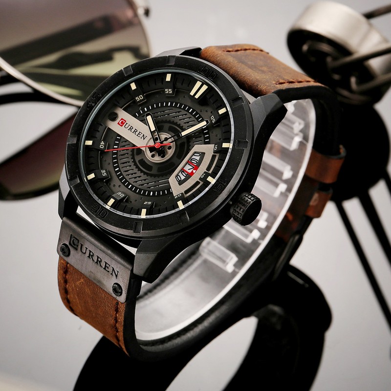 Curren Men Watch Business Multifuntional Waterproof Watches Quartz Watch