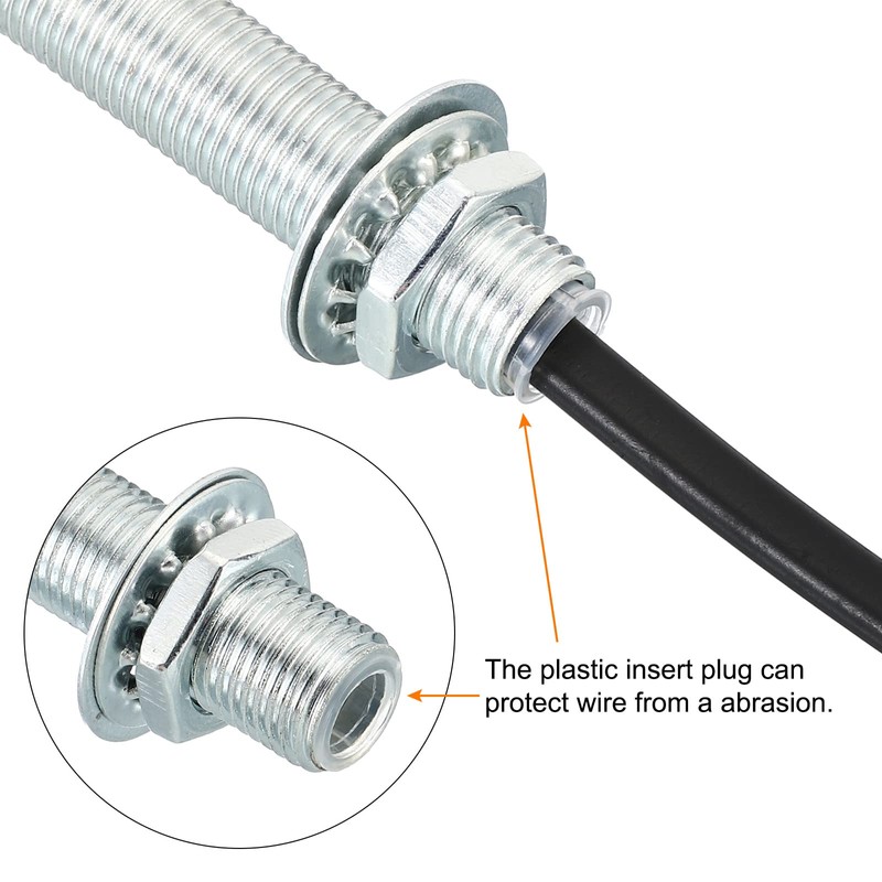 PATIKIL M10 Thread 7.87 Inch Lamp Cable Kit with Lock