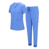 Natural Uniforms CLEARANCE Womens 10 Pocket Cool Stretch Jogger Scrub