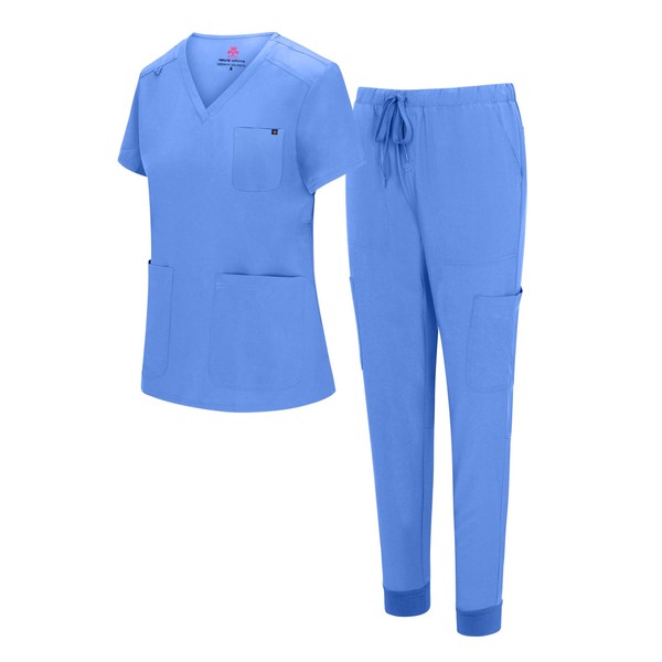 Natural Uniforms CLEARANCE Womens 10 Pocket Cool Stretch Jogger Scrub