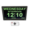 11.6 Inch Digital Calendar Alarm Day Clock 12 24 HR