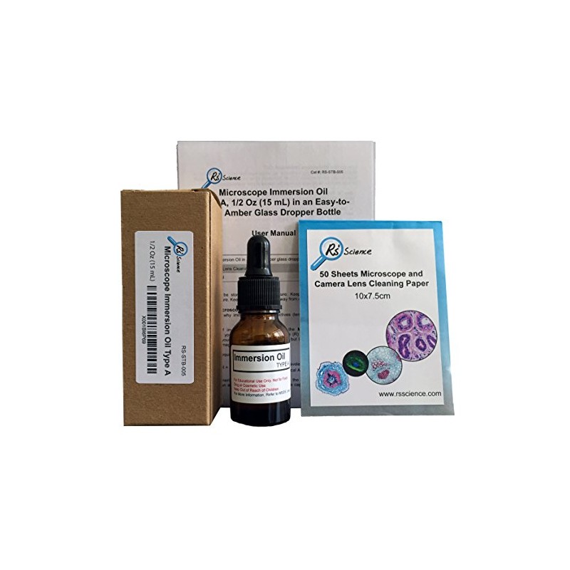 Microscope Immersion Oil, Type A, 1/2 Oz (15 mL) in