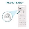 20Pcs Hearing Aid Domes for Oticon, Minifit Bass 6MM Double
