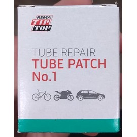 Pack of 30 Rubber Patches / Hose Patches No. 1 Diameter 35 mm Red Edge (Item No. 5000043) + Fishingglue Product Description