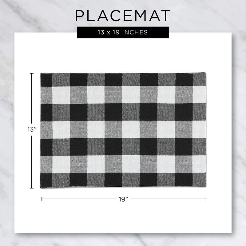 DII Southwest Collection Tabletop, Placemat Set, Spice, 6 Piece