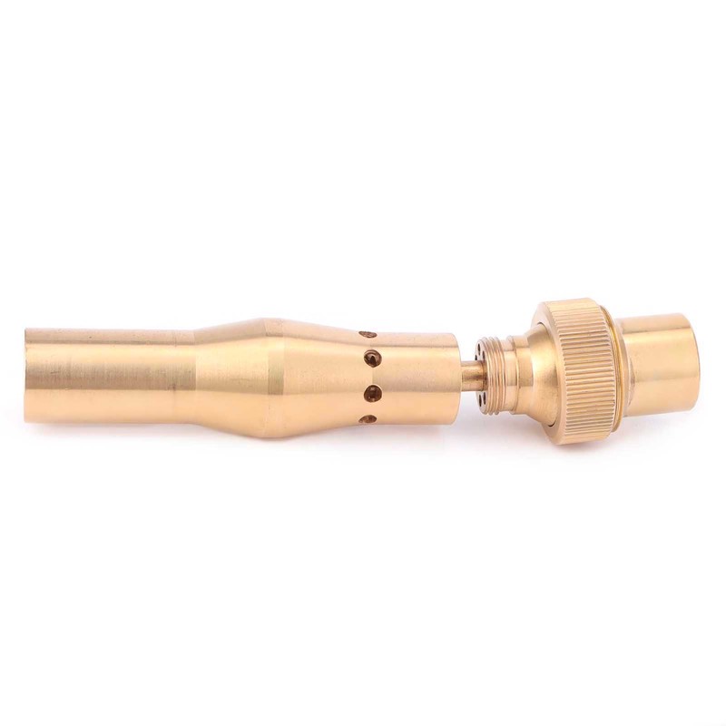 Female Thread Fountain Nozzle Brass Multihole Bubbling Sprinkler for Garden