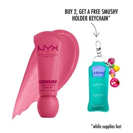 Smushy Matte Lip Balm, Soft-Matte, Buildable Blurring Pigment, Hydrating Lip Balm, NYX Professional Makeup:_Sassy Stuff