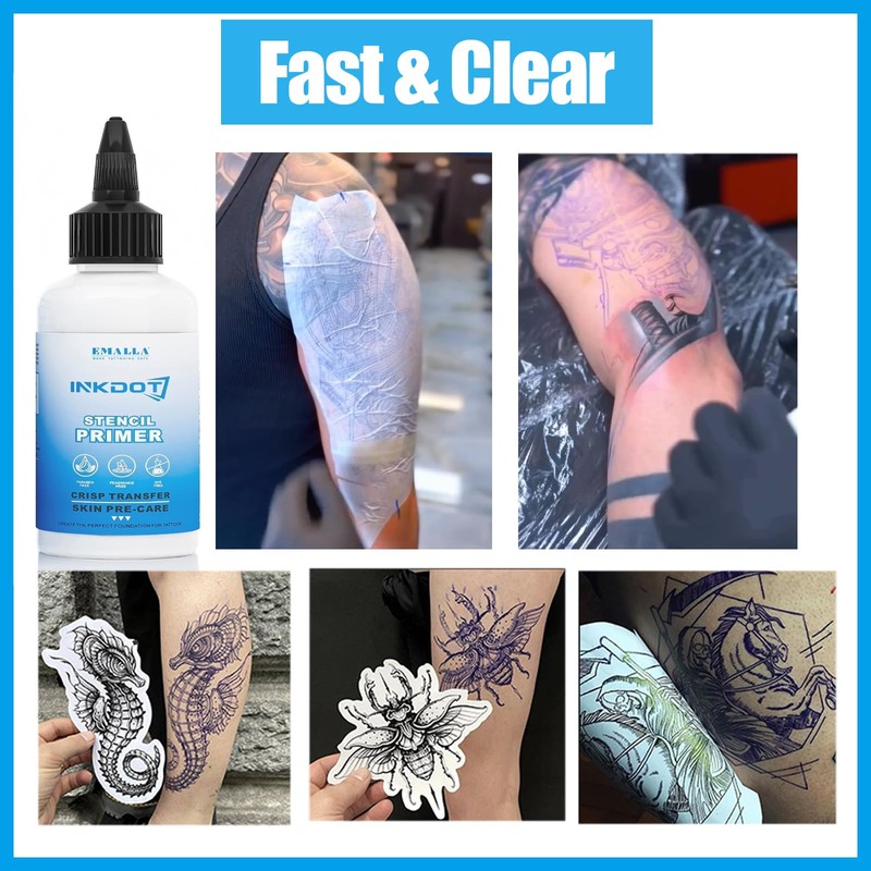 Tattoo Stencil Gel 8.46oz Large Size Professional Transfer Gel for