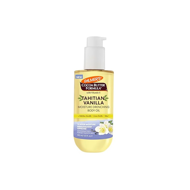 Palmer's Cocoa Butter Formula Tahitian Vanilla Body Oil, Aceite Hidratante
